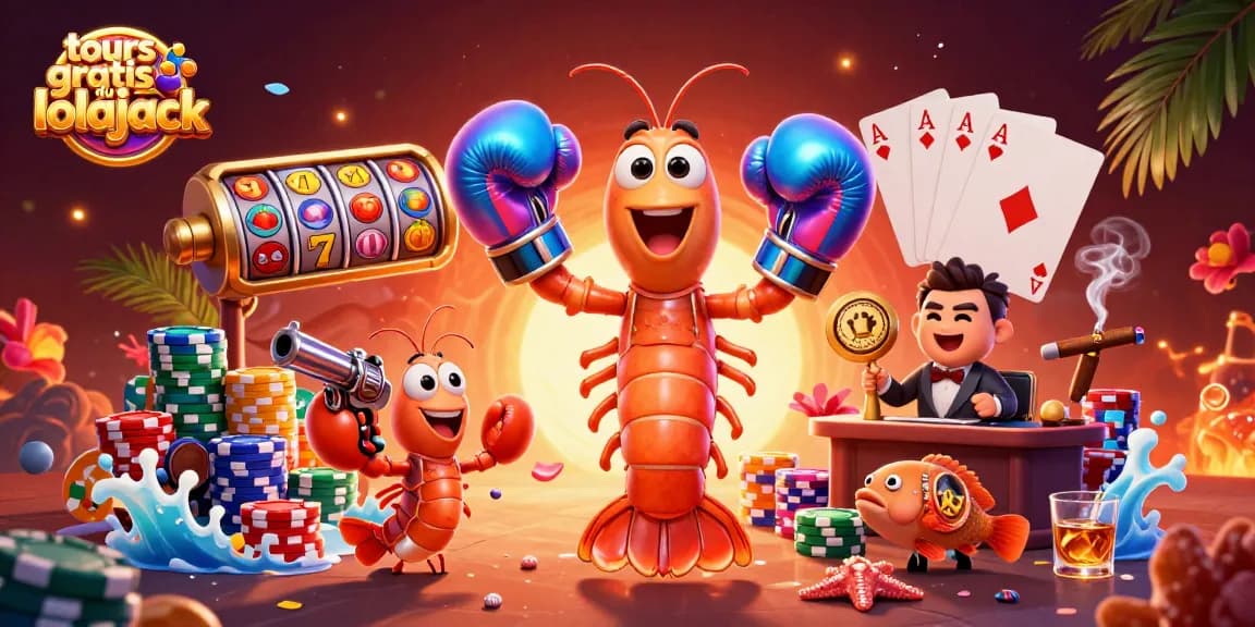 Experience thrilling gameplay with tours gratuits du casino lolajack in this dynamic 3D illustration of vibrant casino elements.