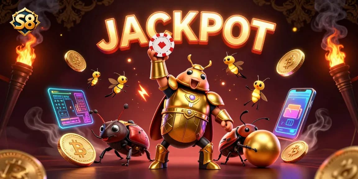 S8 elevates your gameplay with jackpot-winning visuals and vibrant casino elements.
