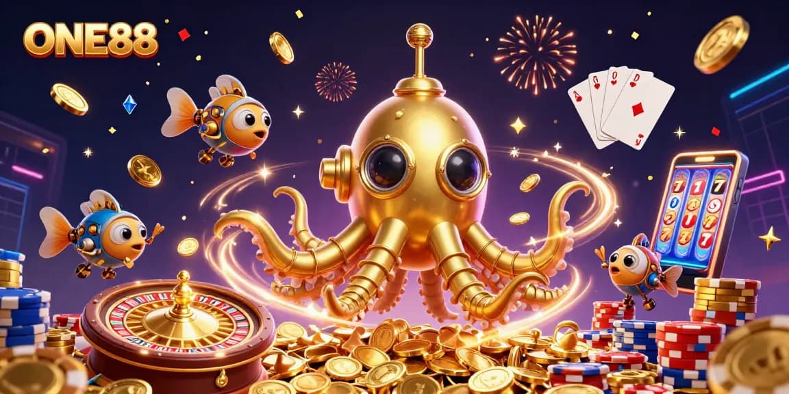 Engage with ONE88 by spinning brightly adorned slots and winning golden treasures