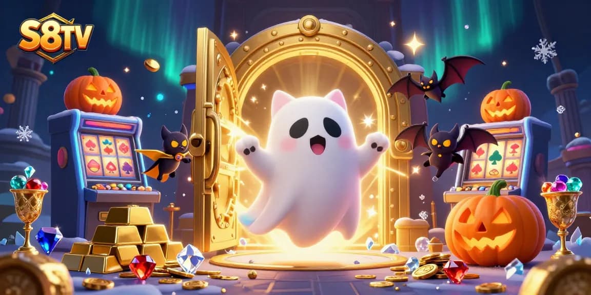 Join S8TV for thrilling live betting moments amid ghostly casino wonders.