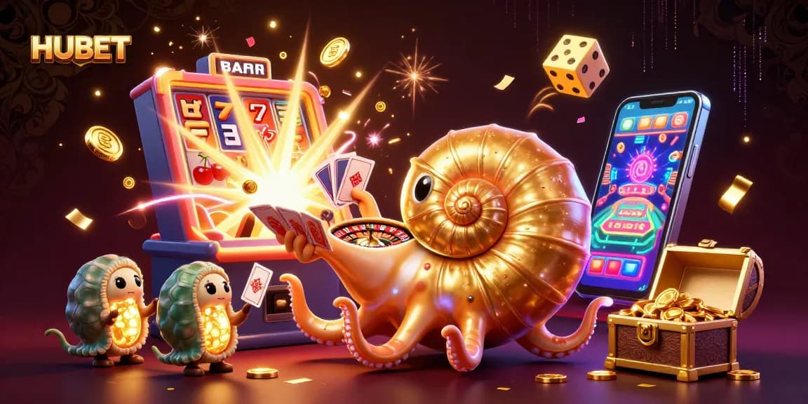 Experience the vibrant HUBET casino with diverse gaming action and stunning visuals.