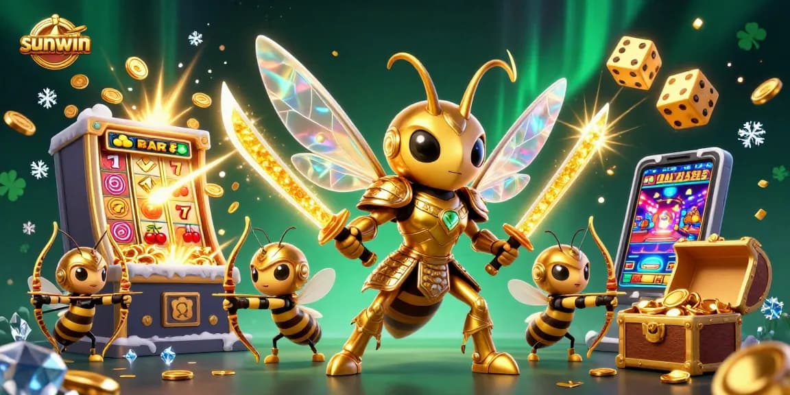 Join the action at sunwin with vibrant slots and dynamic casino games in an exciting 3D scene.