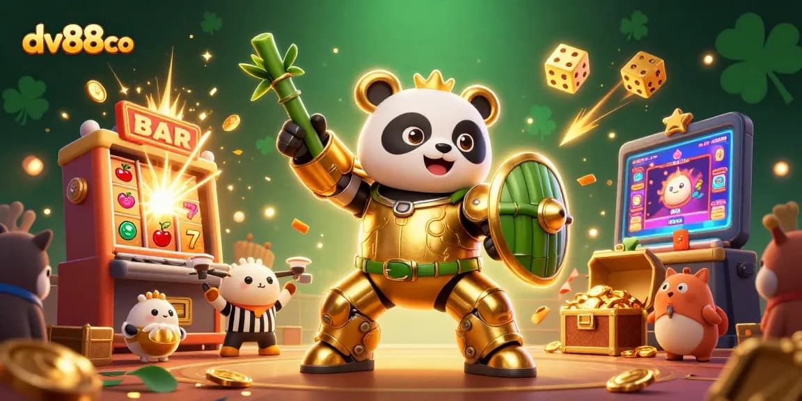 Experience jackpot excitement at dv88co with immersive 3D casino elements, exciting gameplay, and vibrant animations.