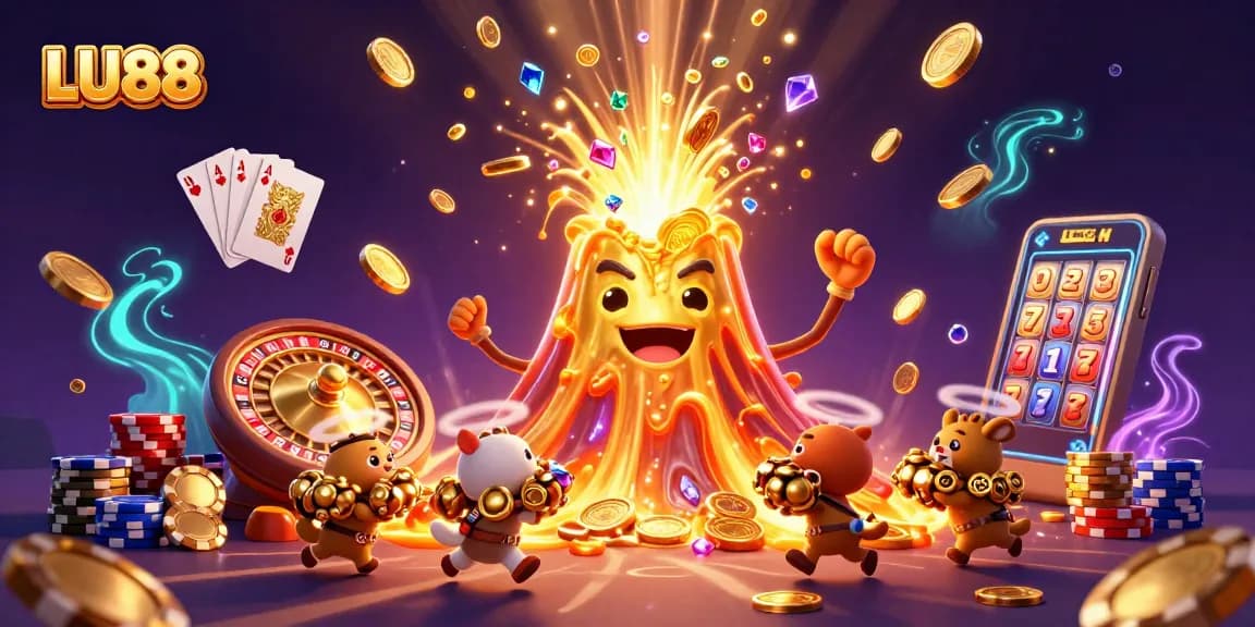 LU88 offers an exhilarating casino experience with vibrant treasures and dynamic game elements.