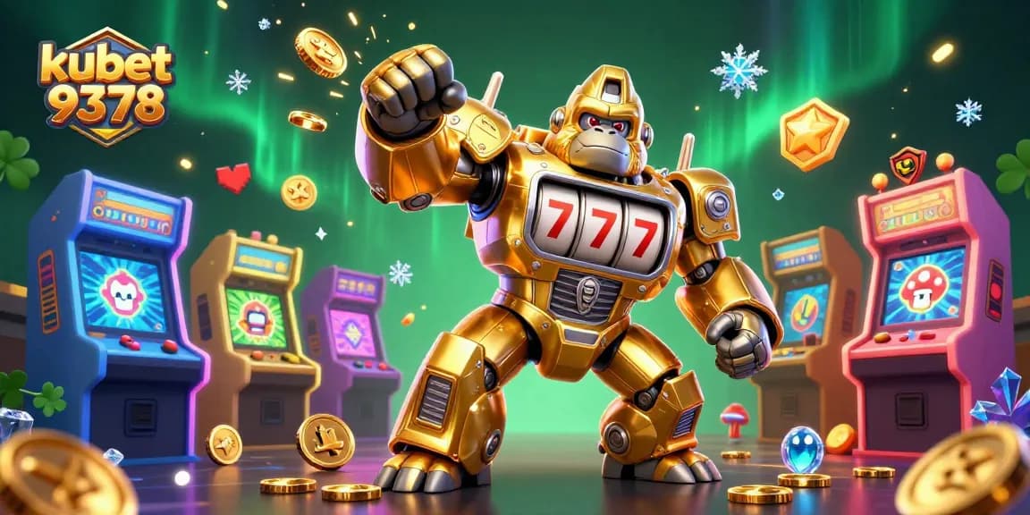 Experience thrilling wins with kubet9378 in this vibrant 3D cartoon casino scene.