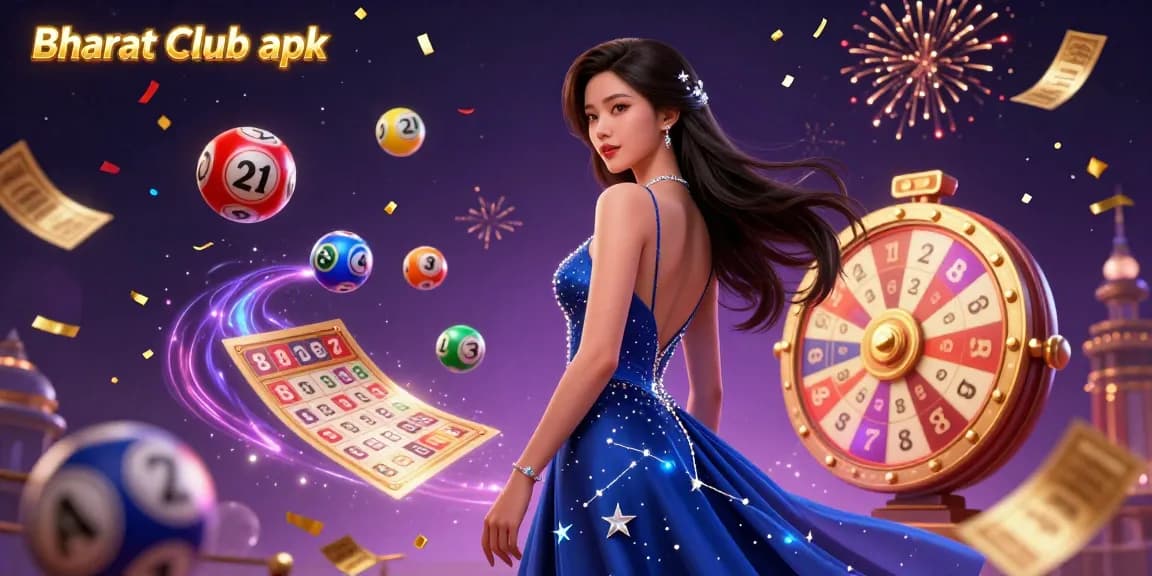Bharat Club apk delivers thrilling gaming experiences with elegant visuals, colorful lottery elements, and betting excitement.