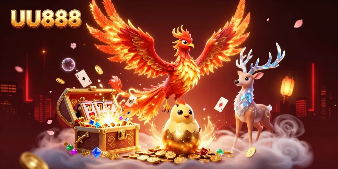 Play the exciting games at UU888 while experiencing the thrill of vibrant slot jackpots.