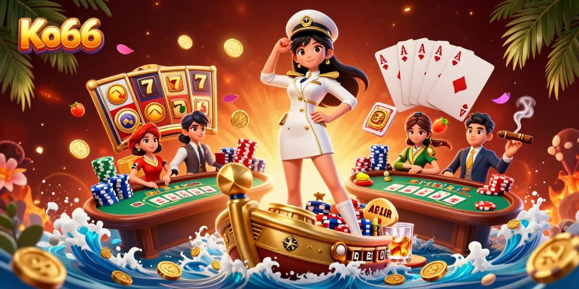 Experience thrilling wins at Ko66 with dynamic slots and poker excitement.