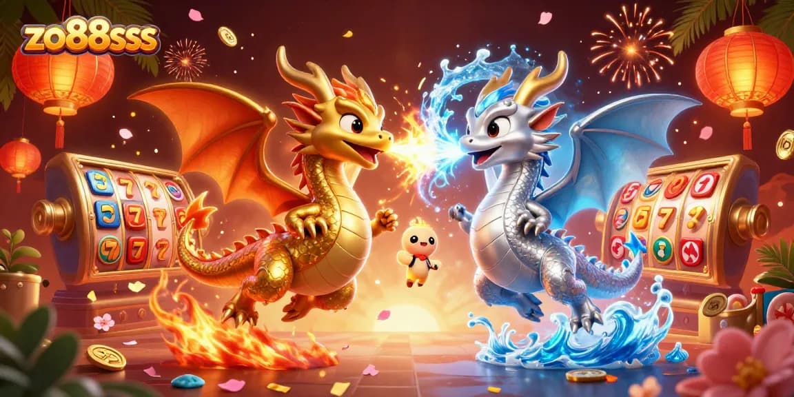 Experience the thrilling action of zo88sss with dazzling dragons and stunning casino elements.