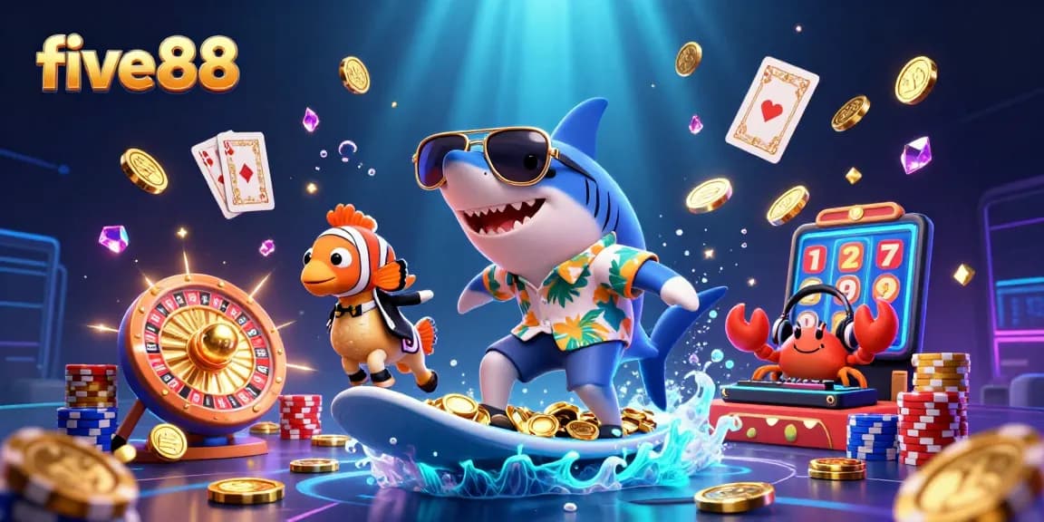 Experience exciting gameplay with five88 - a vibrant underwater casino adventure!