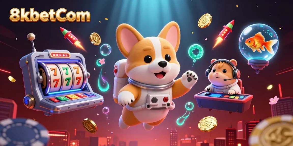 Experience thrilling action in 8xbetCom's vibrant space casino scene filled with dynamic gaming elements.