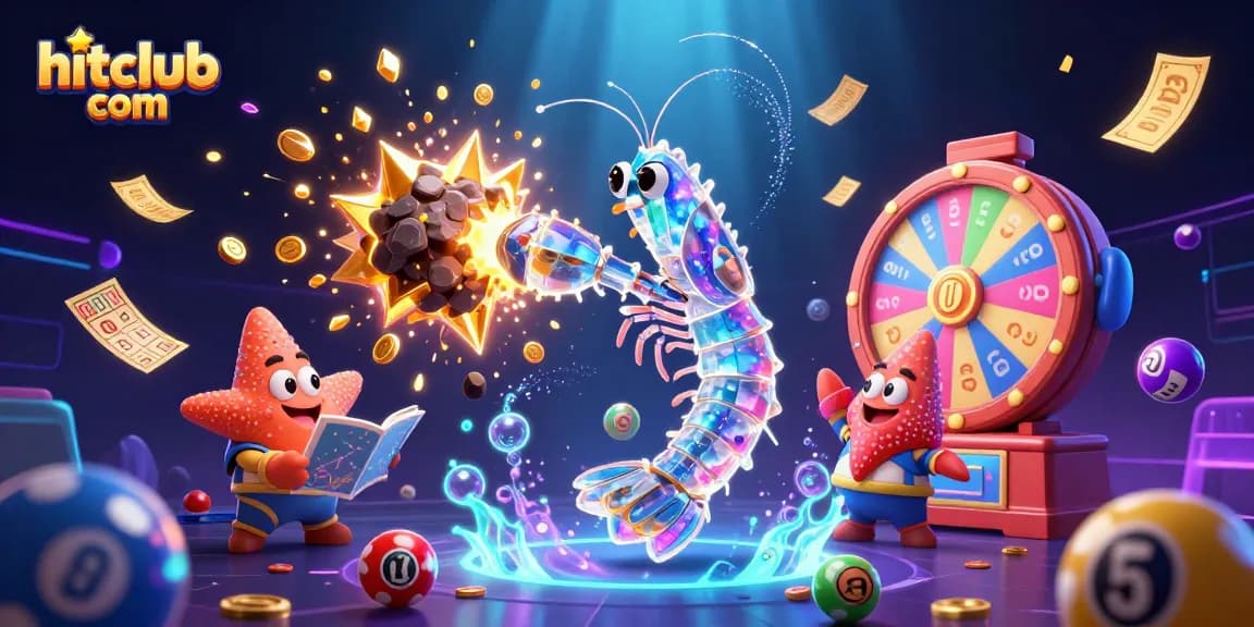 Experience thrilling moments at hitclub com with vivid galactic characters surrounded by dynamic lottery games.