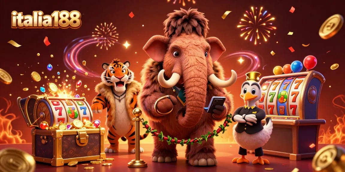 Mencari peluang menang tinggi di italia188 dengan bouncer mammoth dan jackpot berkilau di slot.