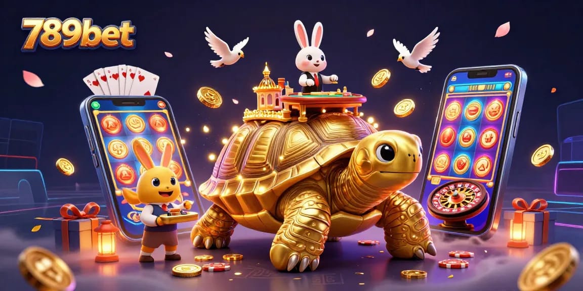 Experience limitless fun at 789bet with a vibrant casino scene featuring games and rewards.