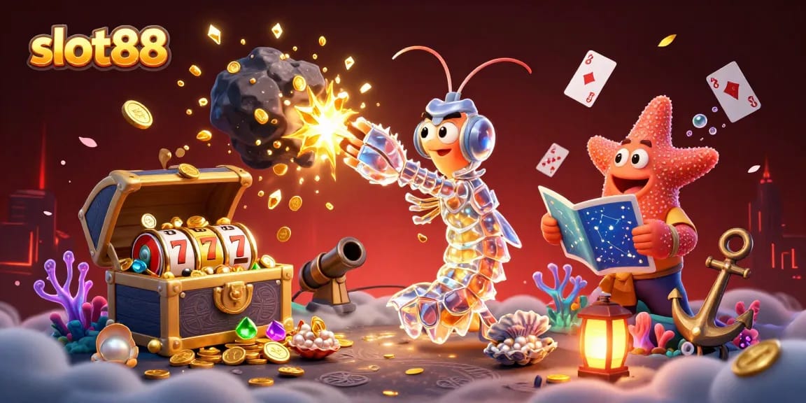 Menangkan slot88 dengan jackpot mewah dari peti harta karun berkilauan.
