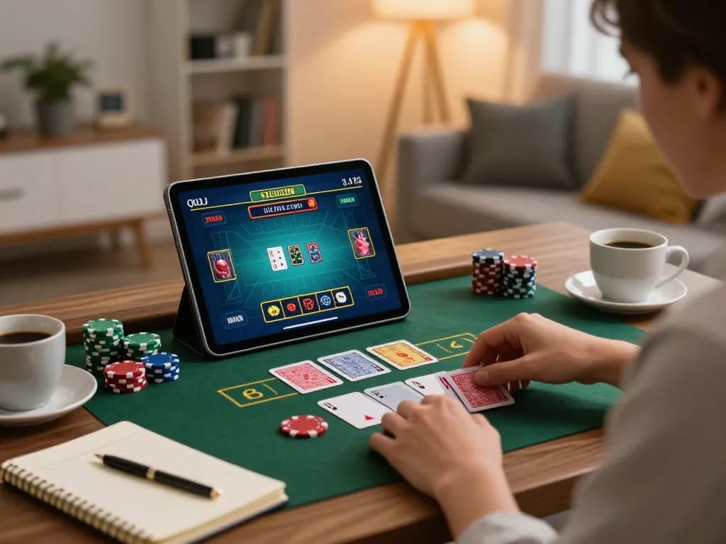 Engage actively with 11bet live dealer game while enjoying a cozy home atmosphere.
