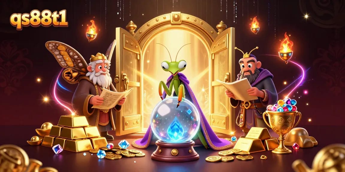 Experience thrilling gameplay with qs88t1's 3D elements, vibrant characters, and dynamic casino visuals.