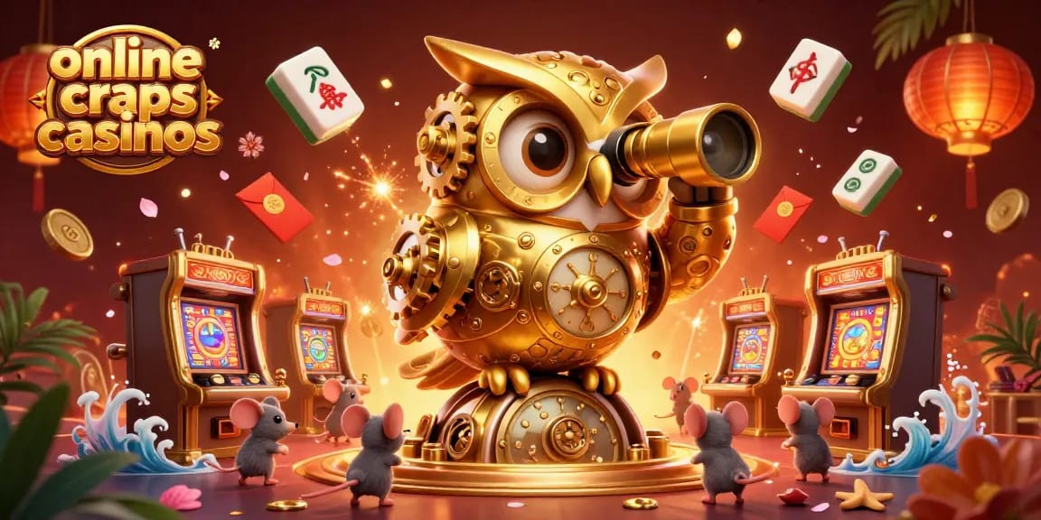 Experience thrilling action at online craps casinos with vibrant characters and dynamic game elements.