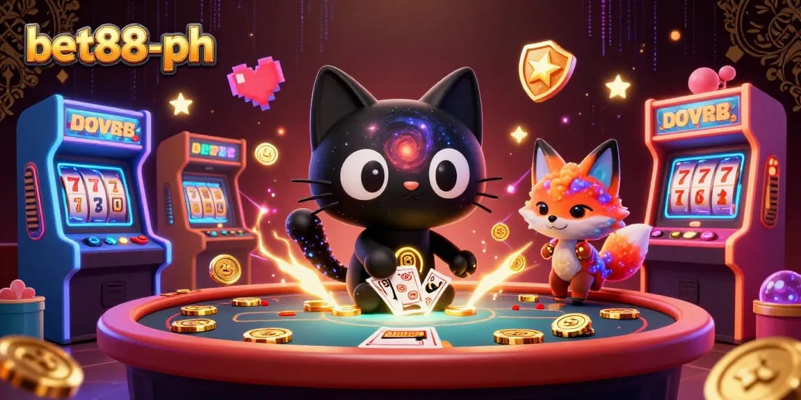 Experience excitement with bet88-ph through immersive online casino games, featuring vibrant characters and dynamic visuals.