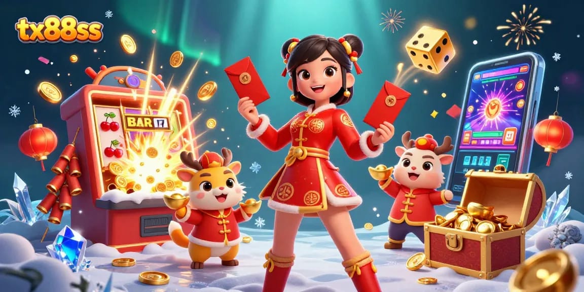 Experience thrilling wins at tx88ss with vibrant slots and festive celebration.
