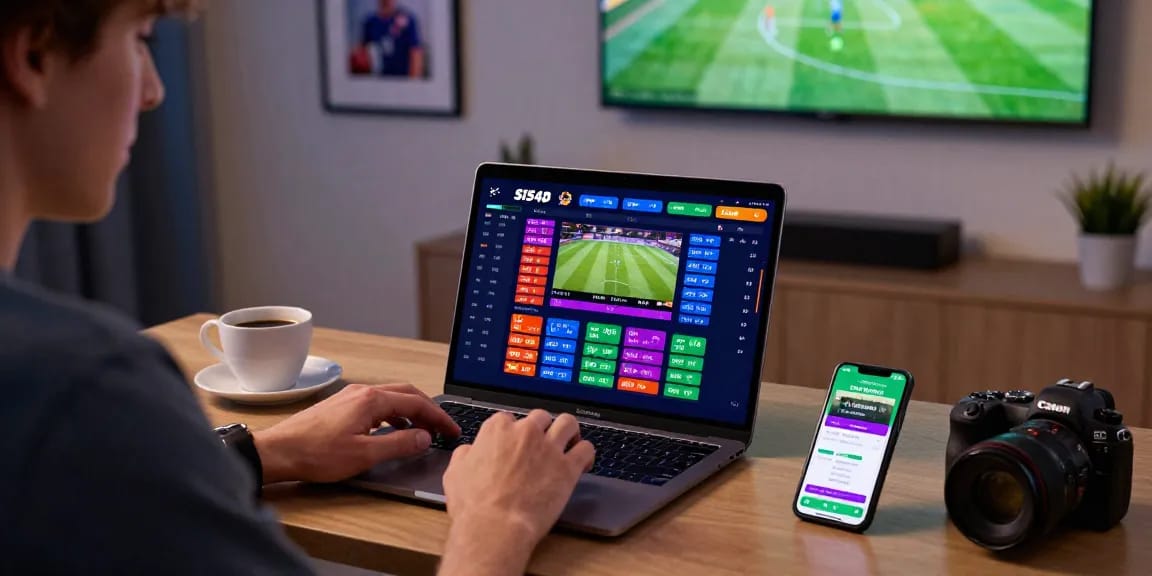 Pengalaman taruhan modern di SIS4D dengan tampilan platform taruhan virtual.