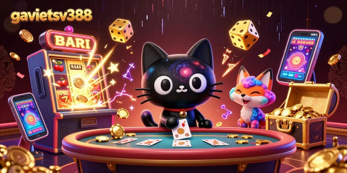 Experience exciting jackpots and dynamic games at gavietsv388 with cosmic casino vibes.