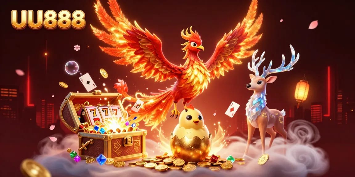 Play the exciting games at UU888 while experiencing the thrill of vibrant slot jackpots.
