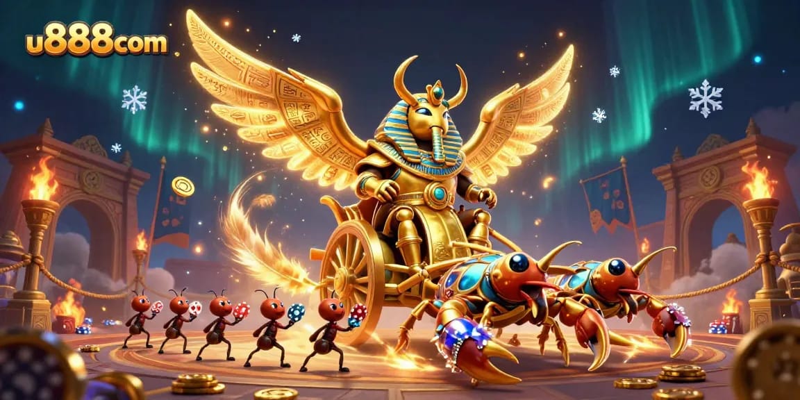 Engage in thrilling gameplay adventures at u888com with colossal characters and vibrant casino elements.