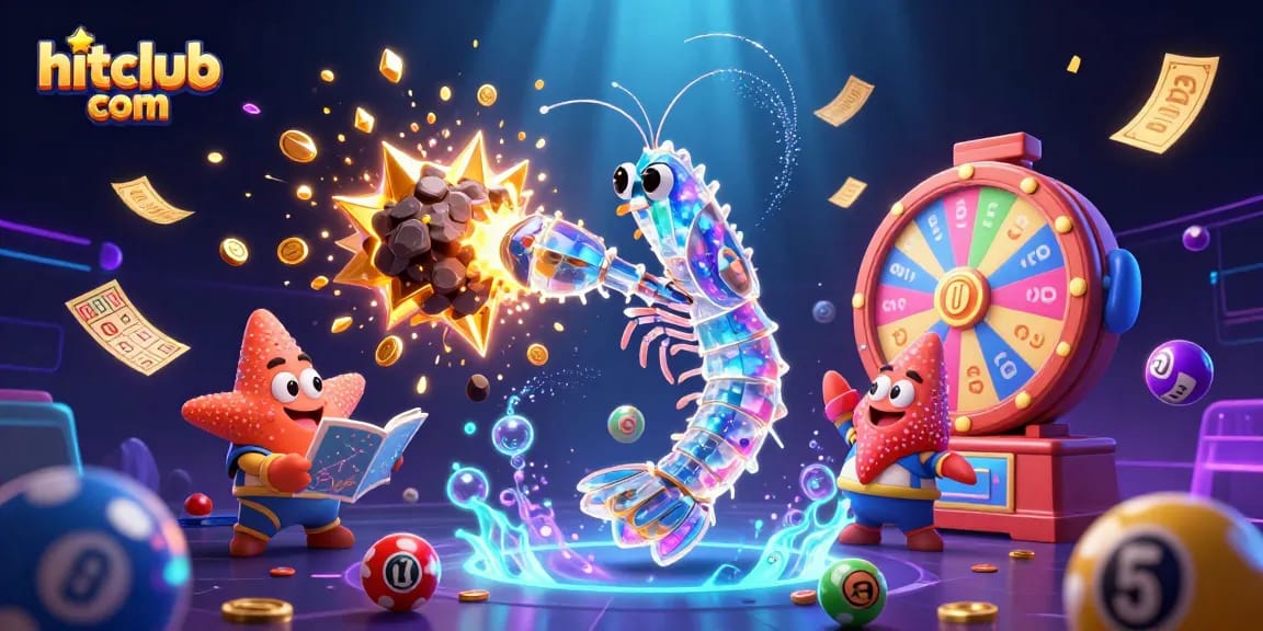 Experience thrilling moments at hitclub com with vivid galactic characters surrounded by dynamic lottery games.