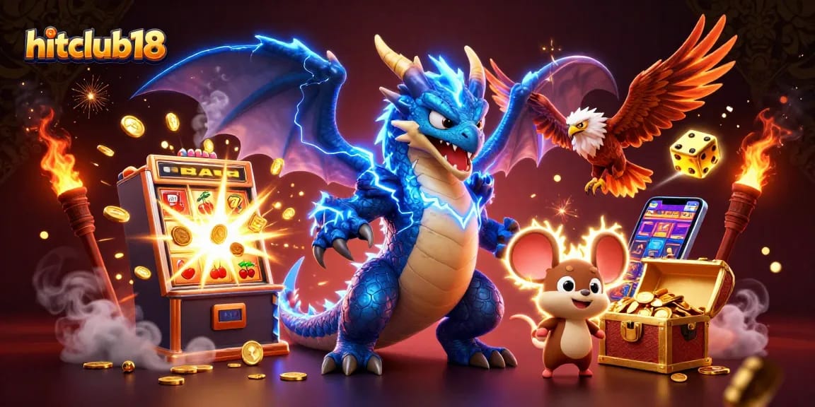 Spin and win at hitclub18 with thrilling slot adventures and vibrant gaming displays!