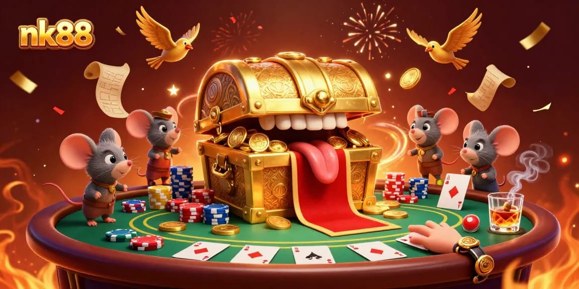 Engage with thrilling nk88 casino action by winning in a vibrant poker scene filled with energy.