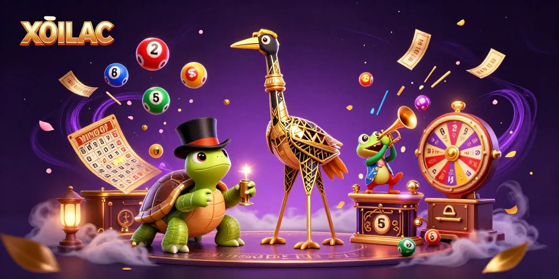 Experience the excitement of betting on XOILAC, featuring a lively gambling scene with dynamic elements.