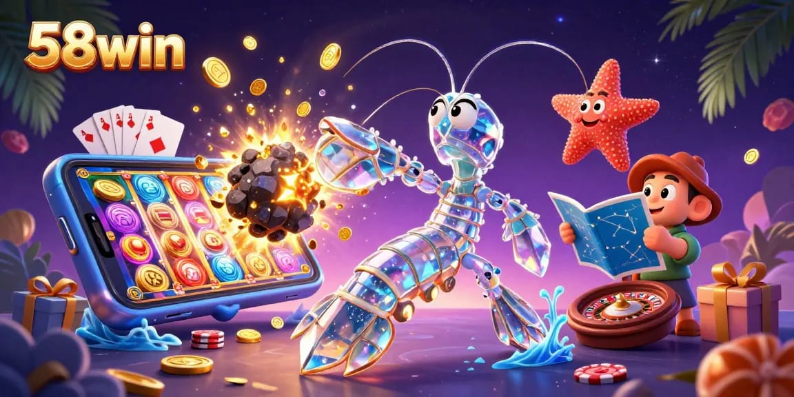 Spin to win big at 58win with a colorful slot game bursting with excitement and rewards.