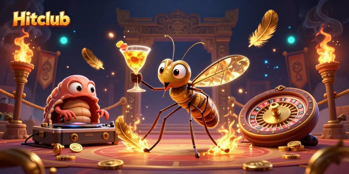 Engage with Hitclub's thrilling casino experience featuring vibrant animations and dynamic game elements.