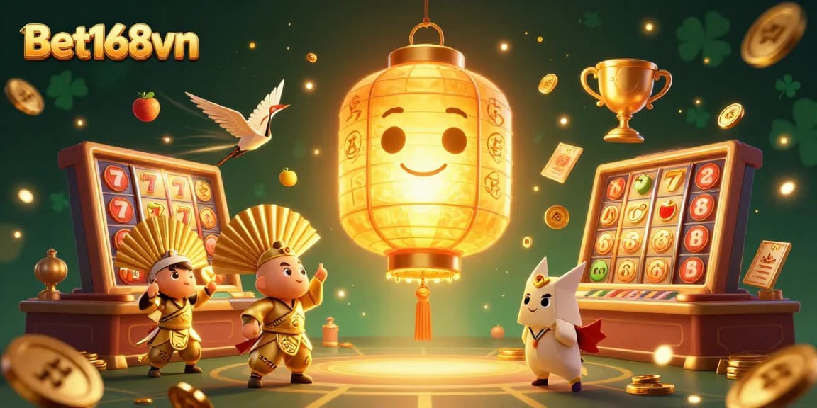 Experience exciting wins at Bet168vn with golden gaming spirits and dynamic casino elements.