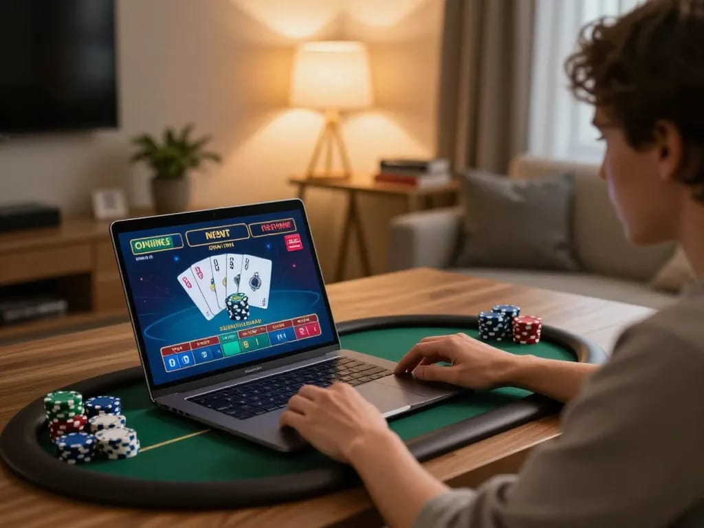 Analyze gameplay and strategies on trang chủ xx88 in a cozy home setting.