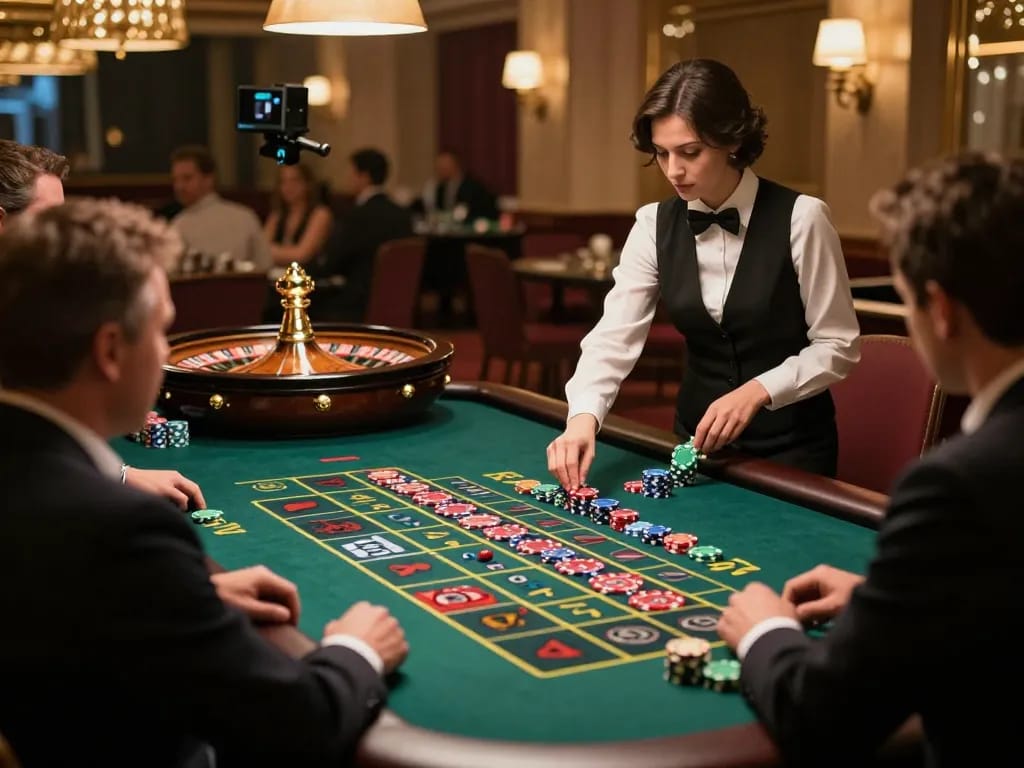 Play exciting games on vin88 with dynamic roulette action and vibrant casino atmosphere.