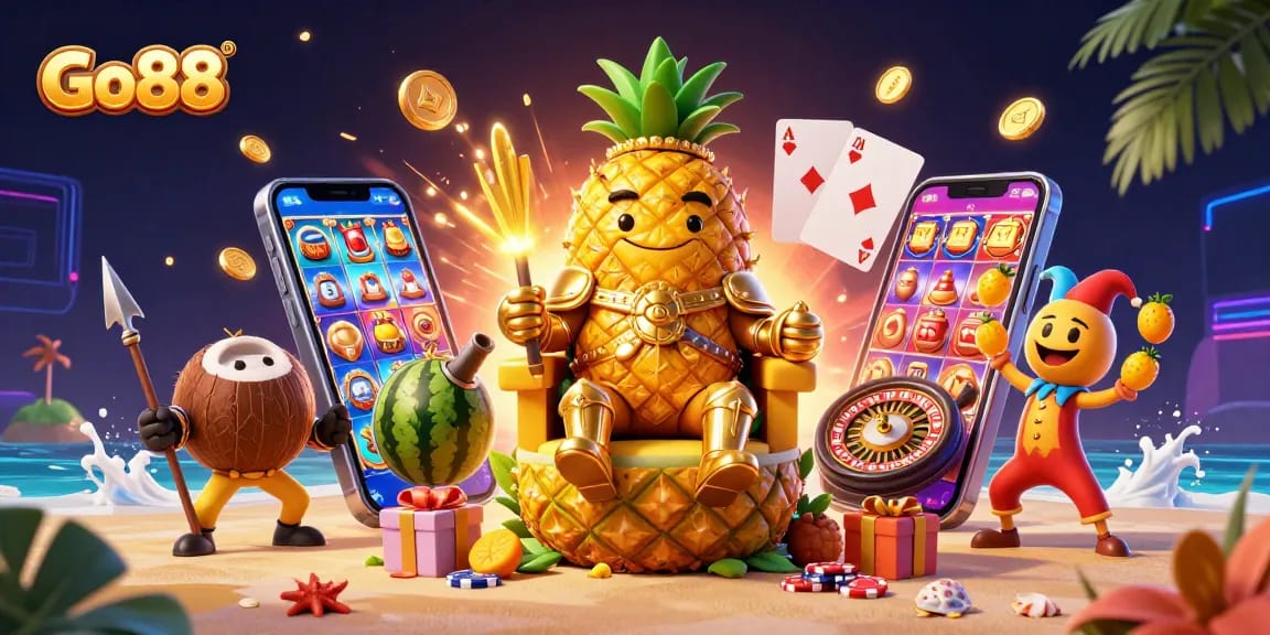 Experience the excitement at Go88 with vibrant casino elements and dynamic gameplay.