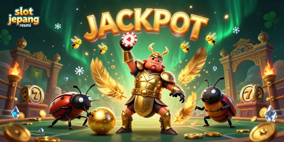 Engage with slot jepang resmi in an exhilarating 3D scene filled with victory and jackpot vibes.