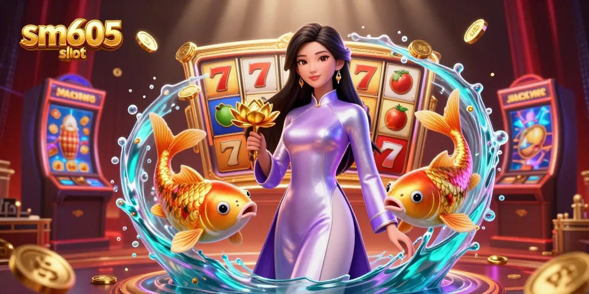 Rasakan kegembiraan slot sm605 dengan gulungan slot yang berwarna-warni dan ilustrasi 3D yang menakjubkan.