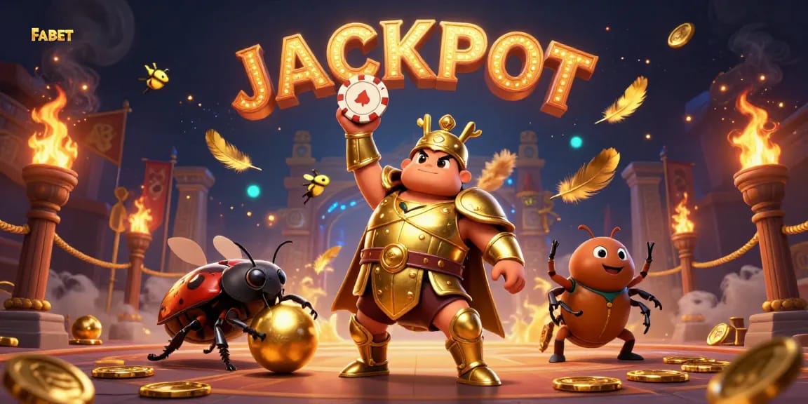 Engage with FABET’s thrilling gaming experience with colorful characters and dynamic casino elements.