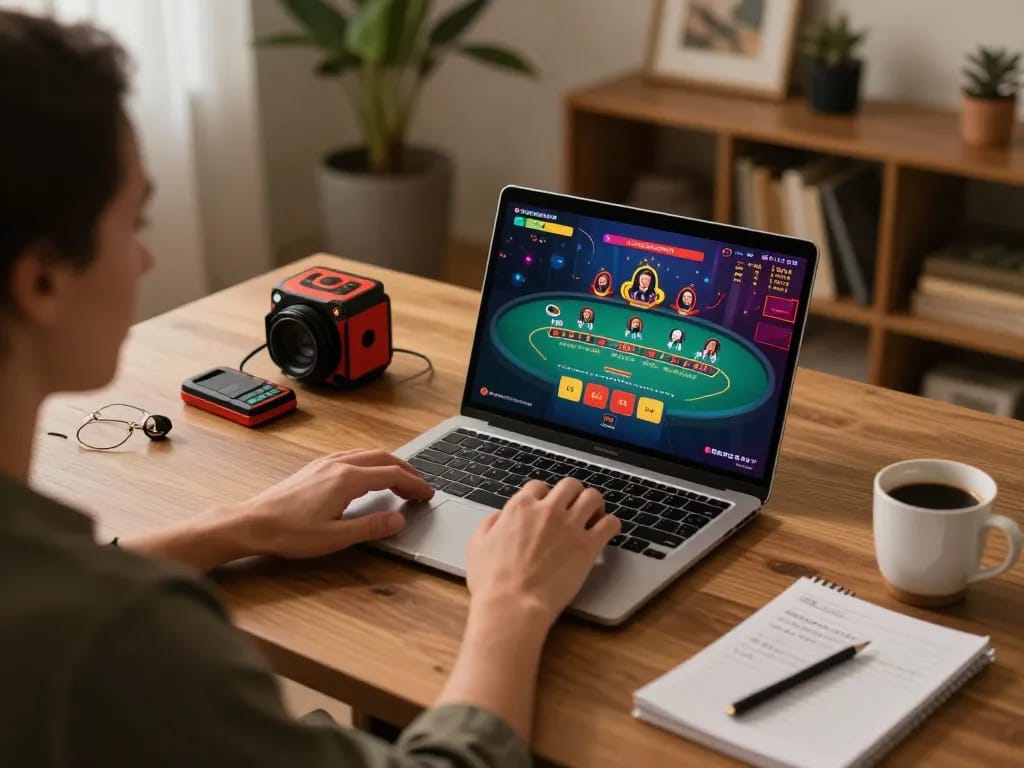 Player enjoying an immersive gaming session on 888now, showcasing live dealer blackjack with engaging interface.