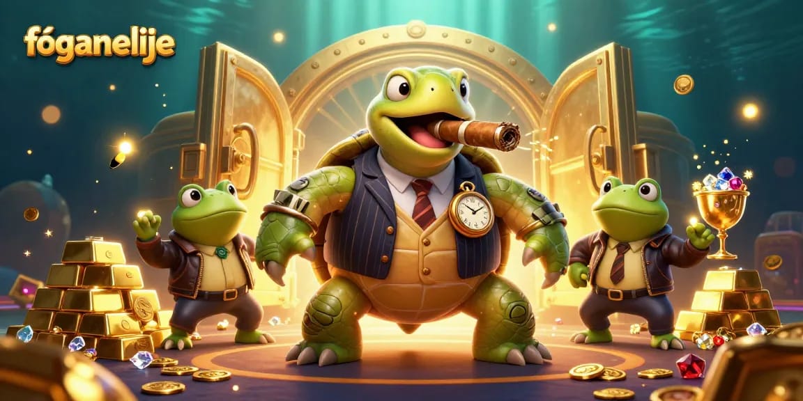 Experience the thrill of foganelije with a vibrant casino scene featuring unique characters and riches.
