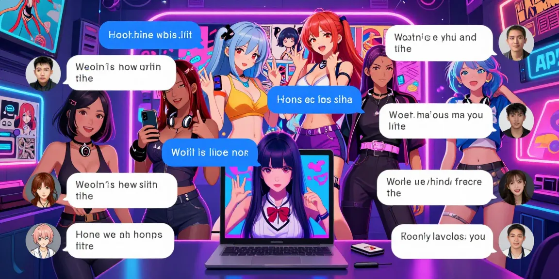 Engage in immersive ai hentai chat with interactive characters and vibrant anime graphics.