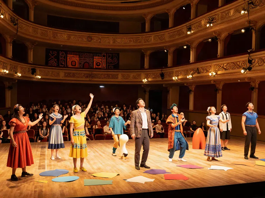 Dynamic theatre performance by ROKOK88 showcasing vibrant culture and engaging storytelling.