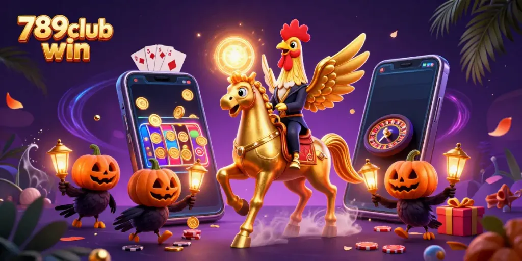 Experience the thrill of 789club win with vibrant games and dynamic characters in an exciting casino setting.