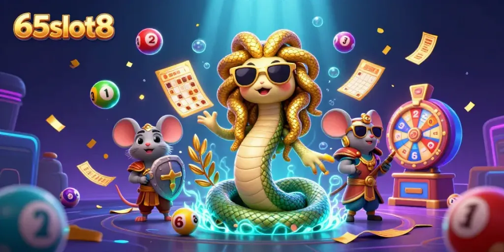 Experience thrilling gameplay at 65slot8 with fun lottery elements and engaging characters.