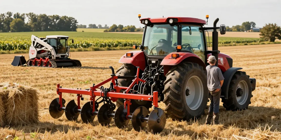 Aglist offers comprehensive tractor reviews for Canadian farmers in a sunny field.