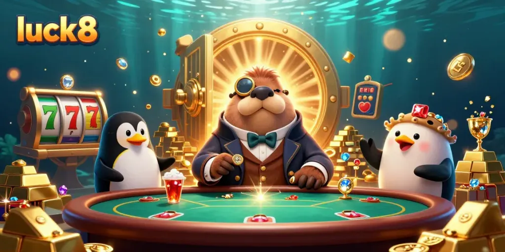 Experience the thrilling luck8 jackpot slots as you dive deep into an underwater casino adventure.