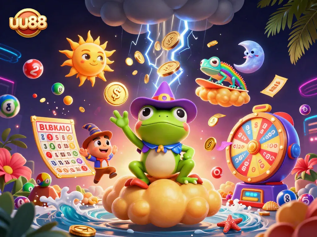 Experience thrilling wins at uu88 with a storm of golden coins and vibrant gaming elements.